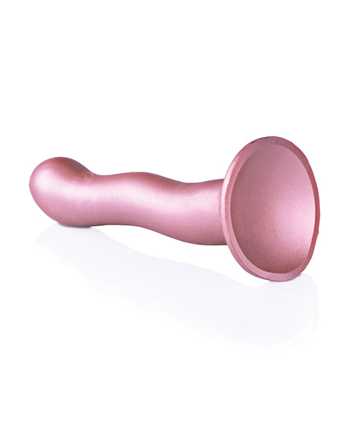 Shots Ouch 7&quot; Curvy G-Spot Dildo - Rose Gold