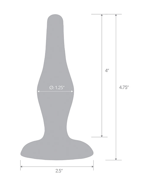 Blue Line C &amp; B 4.75&quot; Easy Insertion Plug - Jelly Blue