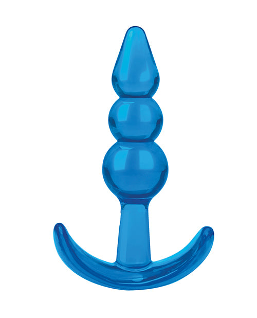 Blue Line C &amp; B 3.75&quot; Beginners Beaded Plug - Jelly Blue