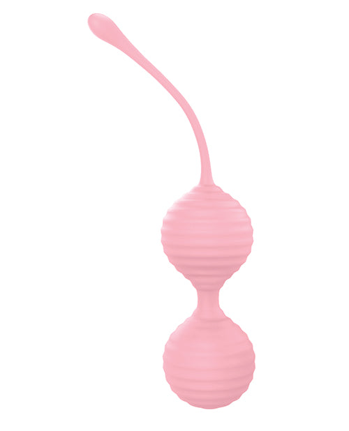 Luv Inc. Silicone Kegel Ball Set - Light Pink