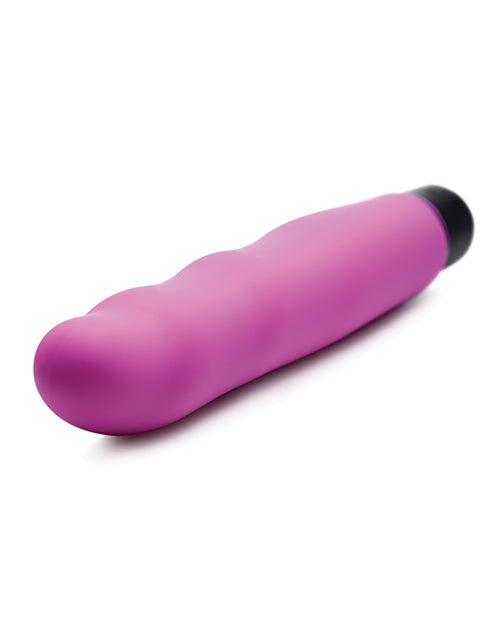 Bang! XL Bullet Wavy Silicone Sleeve - Purple