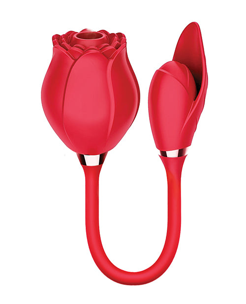 Wild Rose &amp; Bullet Vibrator - Red