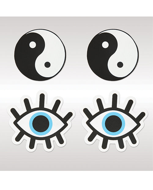 Peekaboos Yin &amp; Yang Pasties - 2 Pairs