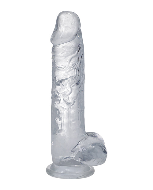 In A Bag 8&quot; Big Dick - Clear