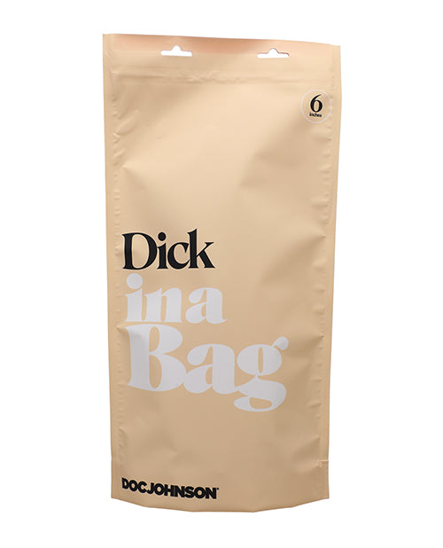 In A Bag 6&quot; Dick - Clear