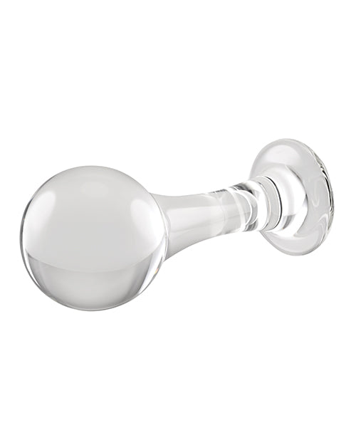 Gender X The Baller  Glass Plug - Clear