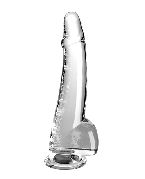 King Cock Clear 10&quot; Cock w/Balls - Clear