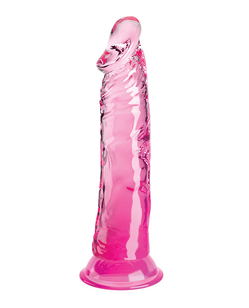 King Cock Clear 8&quot; Cock - Pink