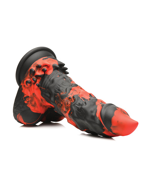 Creature Cocks Fire Demon Monster Silicone Dildo