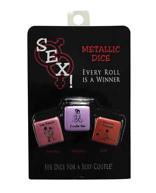 Metallic Sex! Dice - Seductions Secret