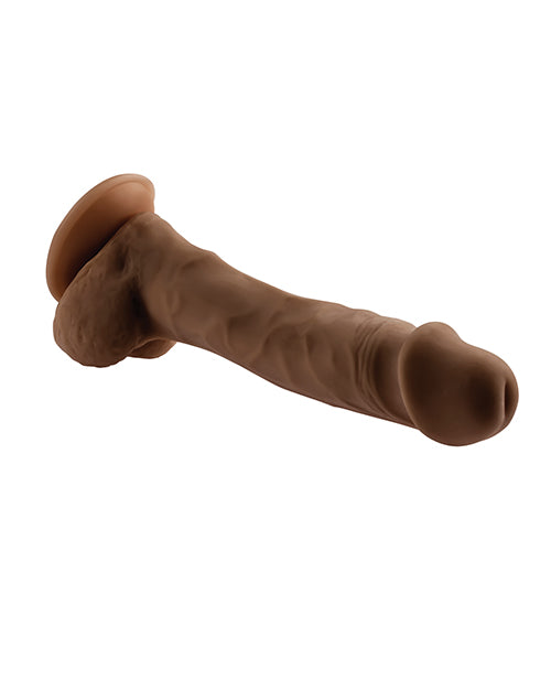 Selopa 6.5&quot; Natural Feel Dildo - Dark