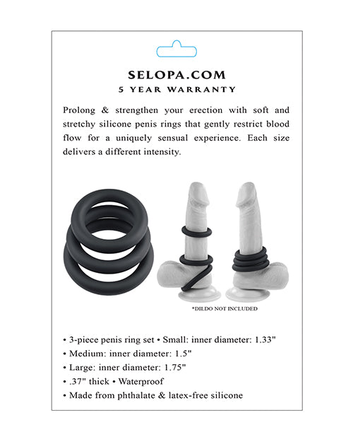 Selopa 3 Ring Circus - Black