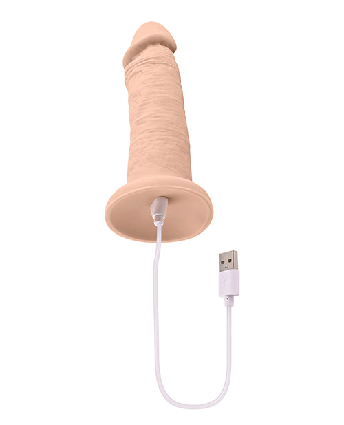 Evolved 6&quot; Vibrating Dong - Light