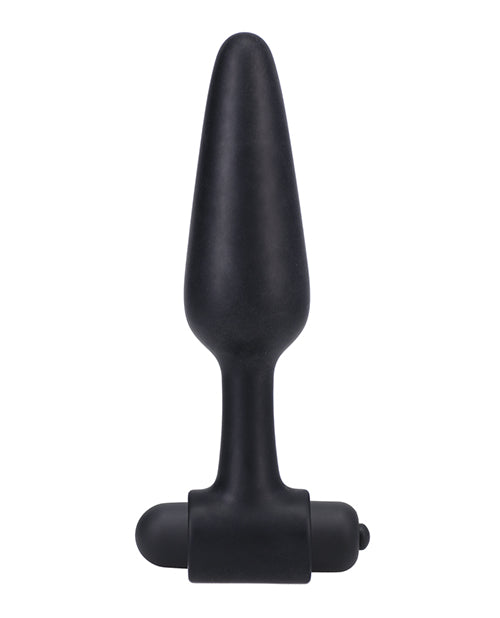 In A Bag 5&quot; Vibrating Butt Plug - Black