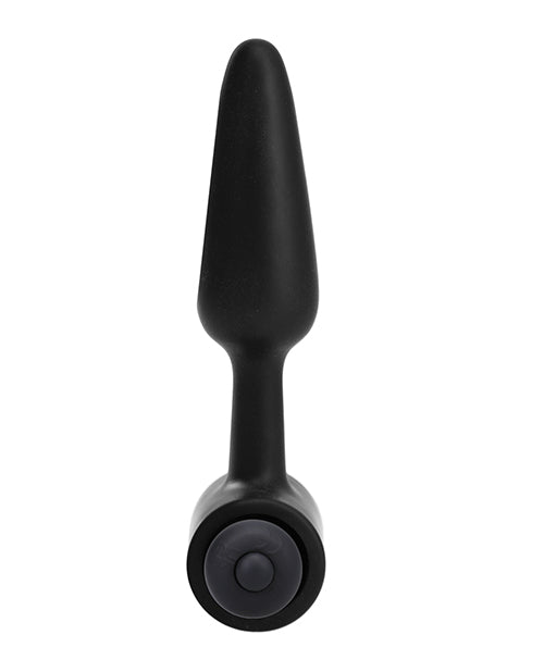 In A Bag 3&quot; Vibrating Butt Plug - Black