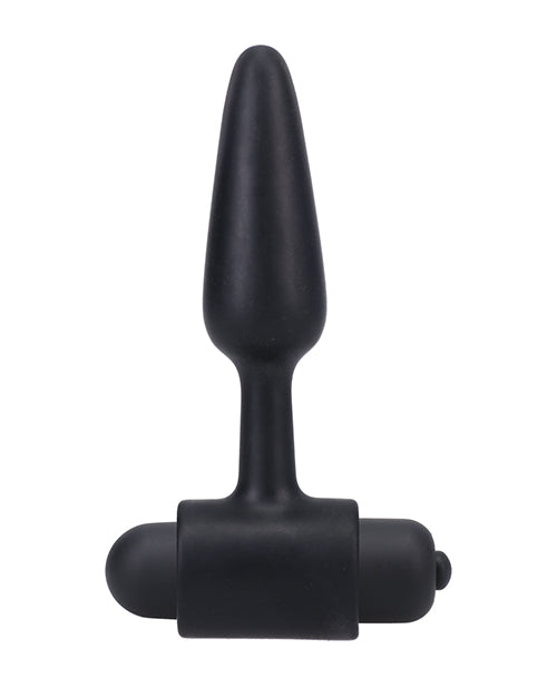 In A Bag 3&quot; Vibrating Butt Plug - Black