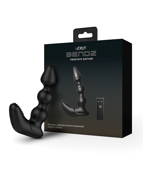 Nexus Bendz Bendable Prostate &amp; Perineum Massager - Black