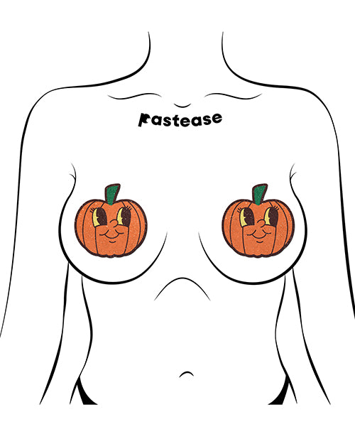 Pastease Halloween Cutie Pie Face Pumpkin - Orange O/S