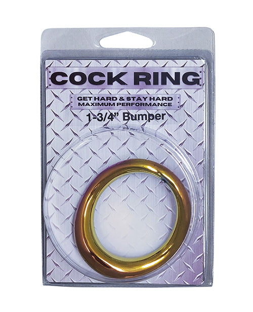 Plesur 1-3/4&quot; Metal Cock Ring - Rainbow