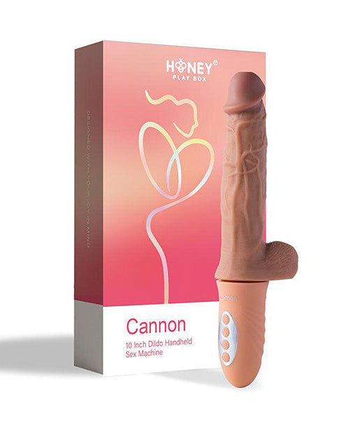 Cannon 10&quot; Dildo Handheld Sex Machine - Light