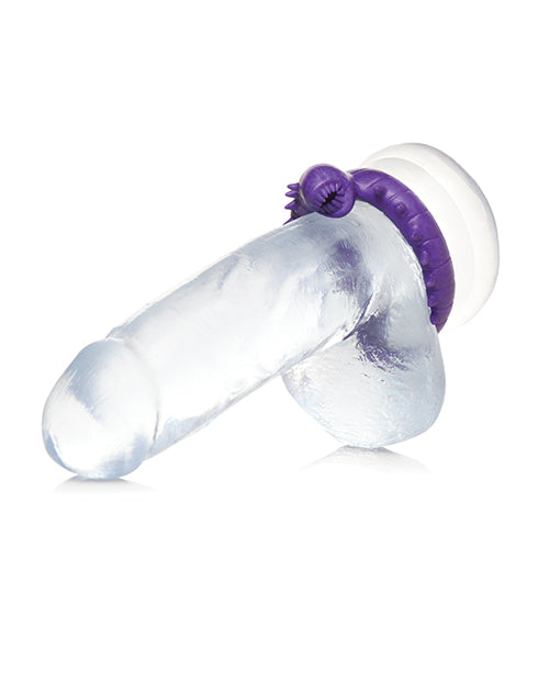 Creature Cocks Slitherine Silicone Cock Ring - Purple