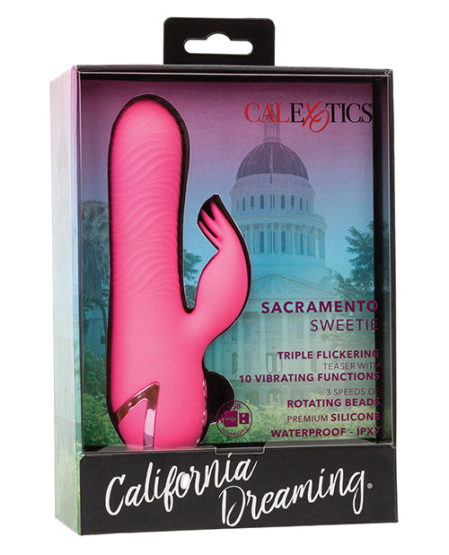 California Dreaming Sacramento Sweetie Vibrator &amp; Rotating Stimulator