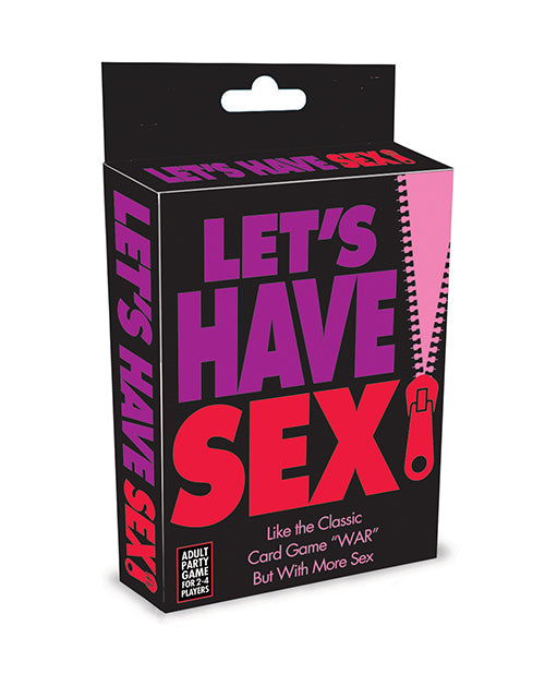 Let&#039;s Have Sex Card Game - Seductions Secret