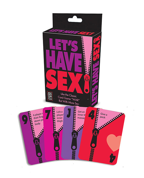 Let&#039;s Have Sex Card Game - Seductions Secret