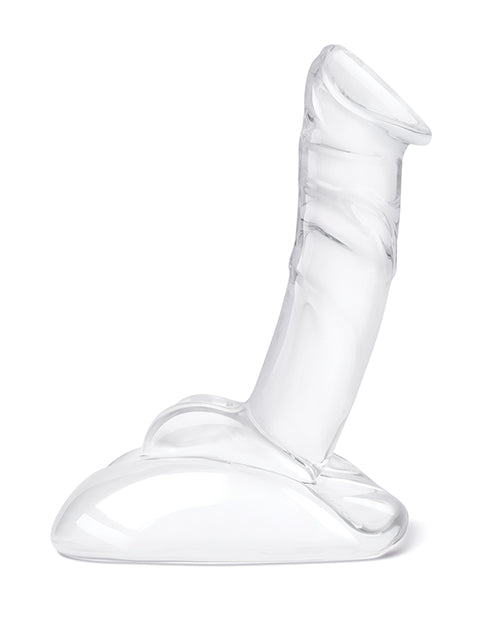 Glas 7.5&quot; Rideable Standing Cock w/Stability Base