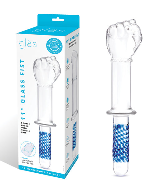 Glas 11&quot; Fist Double Ended w/Handle Grip