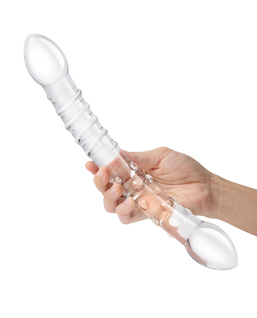 Glas 12&quot; Double Trouble Dildo