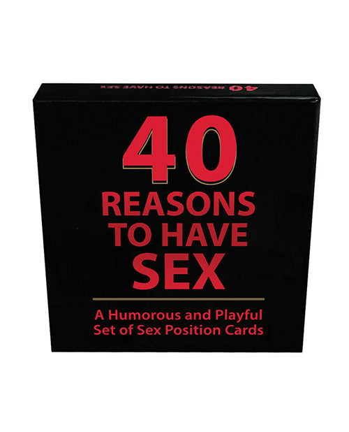 40 Reasons to Have Sex - Seductions Secret