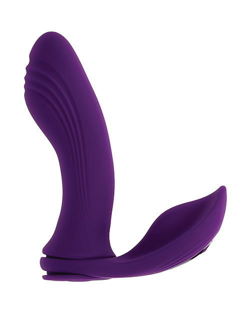 Playboy Pleasure Mix &amp; Match Dual Vibrator - Purple