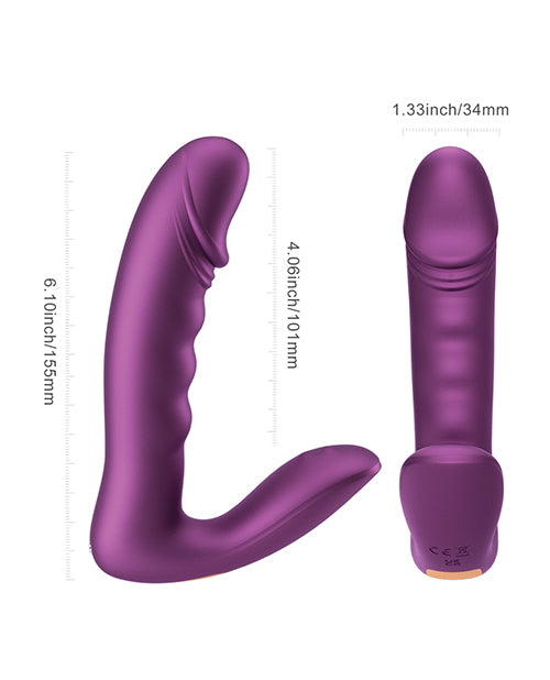 RORA 2 Pressure Sensing App-Controlled Rotating G-Spot Vibrator &amp; Clitoral Stimulator