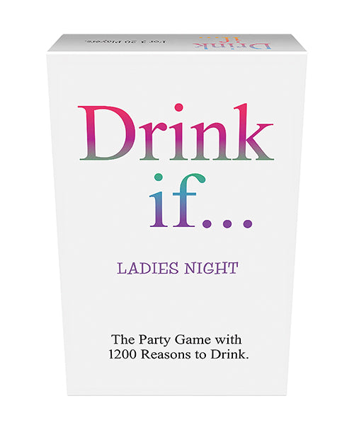 Drink If... Ladies Night Card Game - Seductions Secret