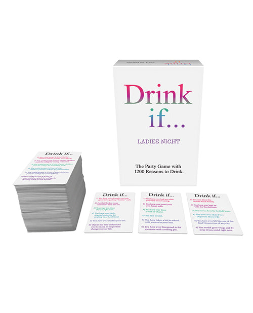 Drink If... Ladies Night Card Game - Seductions Secret