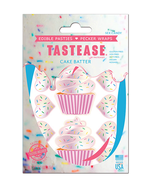 Pastease Tastease Edible Pasties &amp; Pecker Wraps - Cupcake O/S