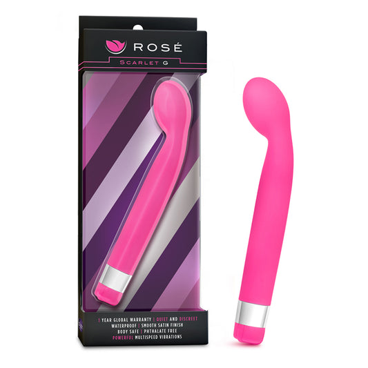 Blush Rose Scarlet G Slimline G-Spot Vibrator Pink