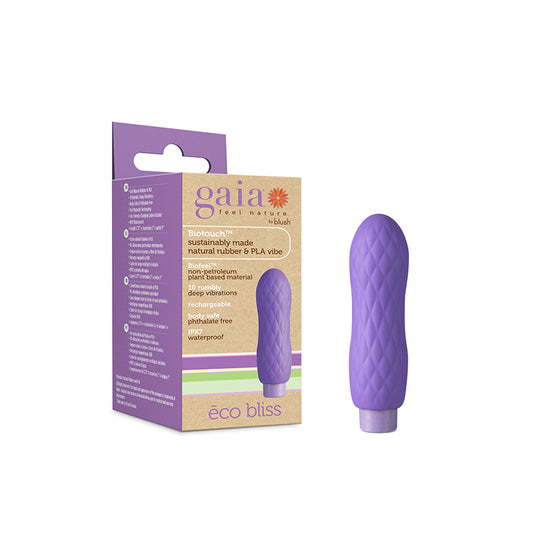 Blush Eco Bliss Bullet Vibrator and Sleeve BL-12551 - Lilac