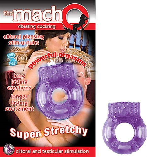 Nasstoys Macho Vibrating Cock Ring - NW2147-2