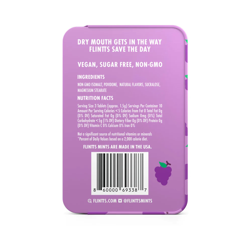 Flintts Mints Luxury Grape - F Strength 125