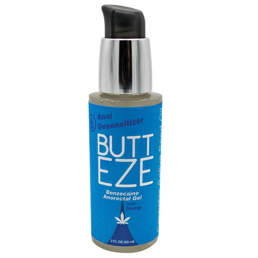 Butt Eze Desensitizing Lubricant w/Hemp Seed Oil - 2 oz