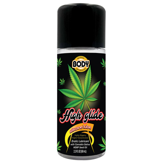 High Glide Erotic Lubricant - 2.3 oz Bottle