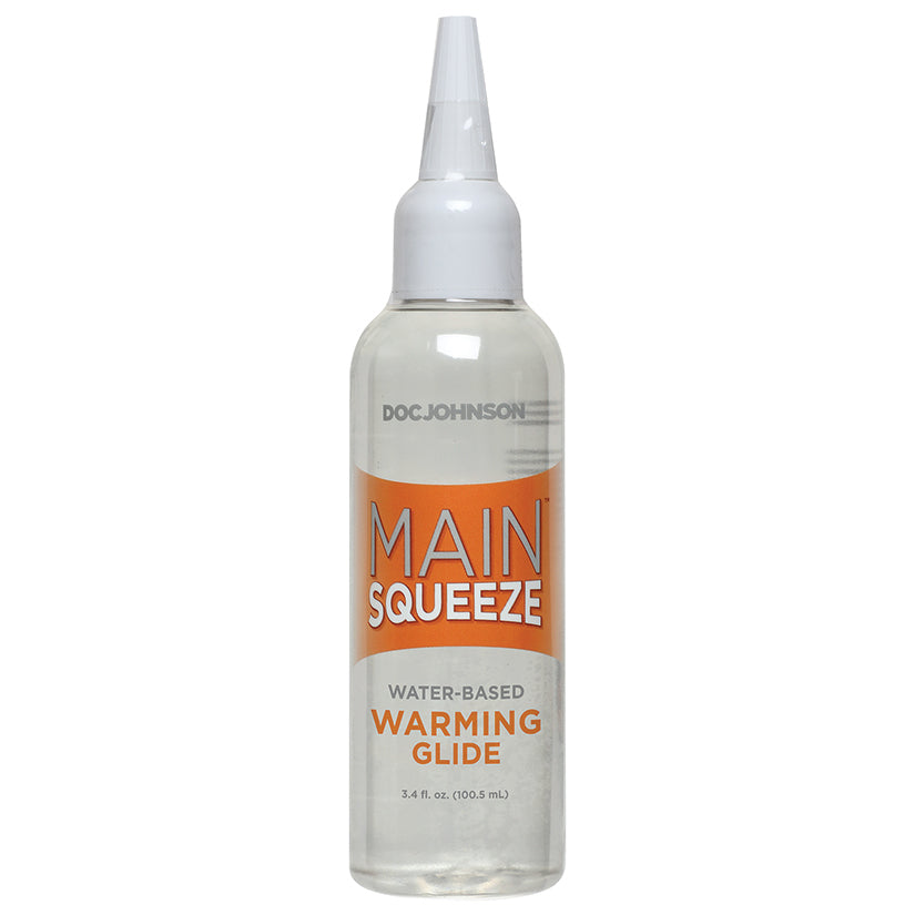 Main Squeeze Warming Water-Based Lubricant - 3.4 oz