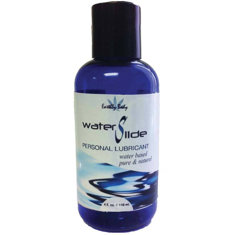 Earthly Body Waterslide Personal Lubricant w/Carrageenan - 4 oz Bottle