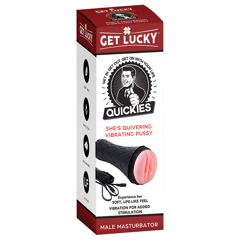 Get Lucky Quickies She&#039;s Quivering Vibrating Pussy Masturbator