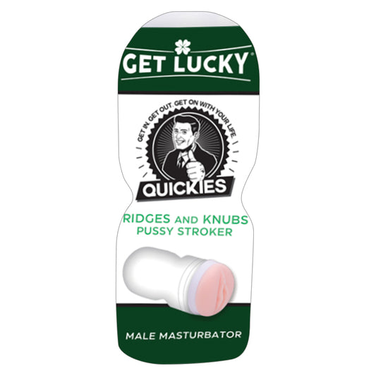 Get Lucky Quickies Ridges &amp; Knubs Pussy Stroker