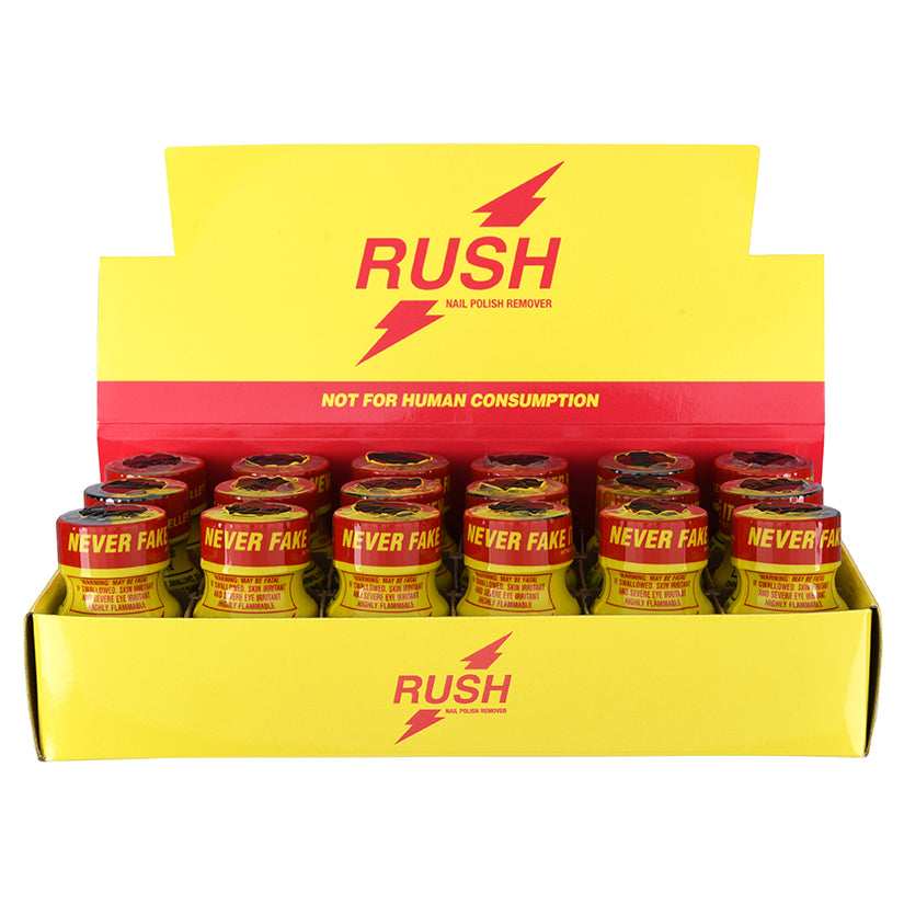 Rush Polish Remover-10ML Display of 18