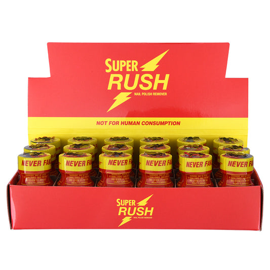 Super Rush Polish Remover-10ML Display of 18