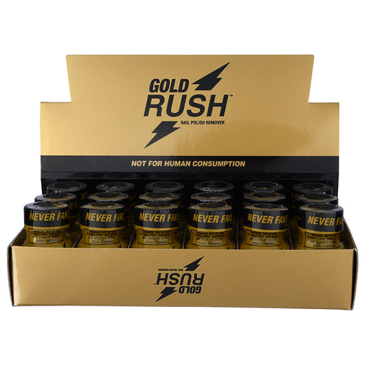 Gold Rush Polish Remover-10ML Display of 18